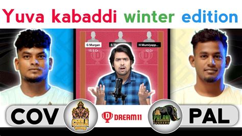 Cov Vs Pal Kabaddi Dream11 Prediction Today Match Cov Vs Pal Dream11