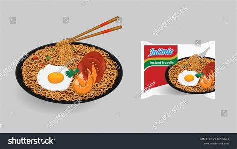 Indomie With Eggs: Over 11 Royalty-Free Licensable Stock Vectors ...