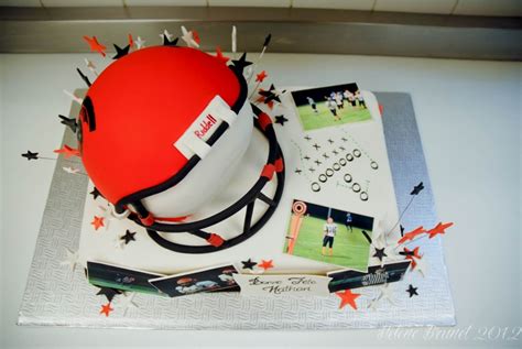 Football Helmet Cake - CakeCentral.com