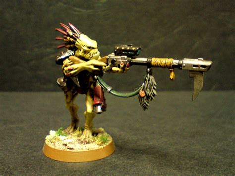 Conversion Kroot Warhammer 40000 Kroot Mercenary Gallery