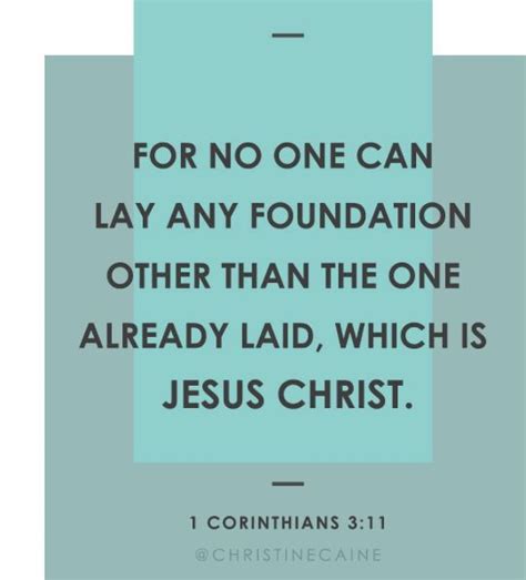 He Is A Firm Foundation Bible Verses About Faith Inspirational