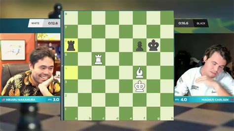 Checkmate Hikaru Nakamura Vs Magnus Carlsen Speed Chess Final 2023