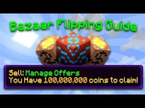 New Bazaar Flips In Fakepixel Skyblock Fakepixel Guide Youtube