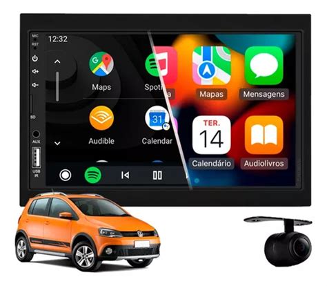 Central Multimidia Mp5 Apple Carplay Volks Crossfox 2013 Frete grátis