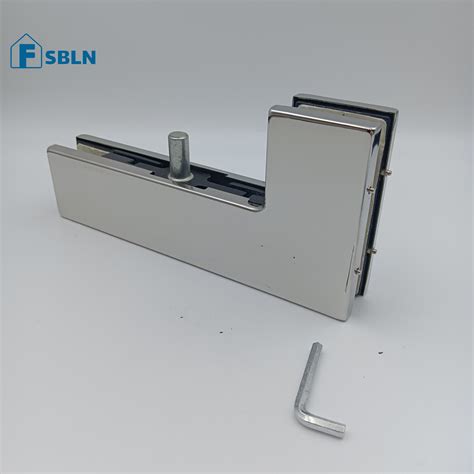 Stainless Steel Glass Door Patch Fitting Floor Spring Door Closer