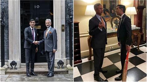 S Jaishankar Called On Uk Prime Minister Rishi Sunak On Diwali