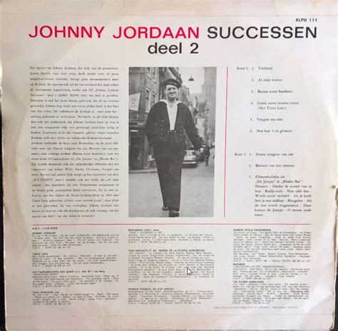 Johnny Jordaan Successen Deel 2 LP Album Comp Akerrecords Nl