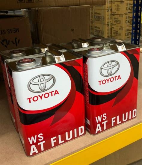 Toyota Atf Ws L Auto Transmission Fluid Gear Oil Minyak Gearbox Auto