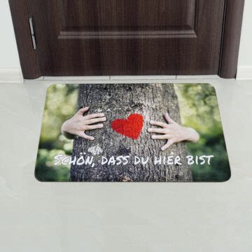 Fu Matte Selbst Gestalten Mit Foto Und Namen Uniquecarpets