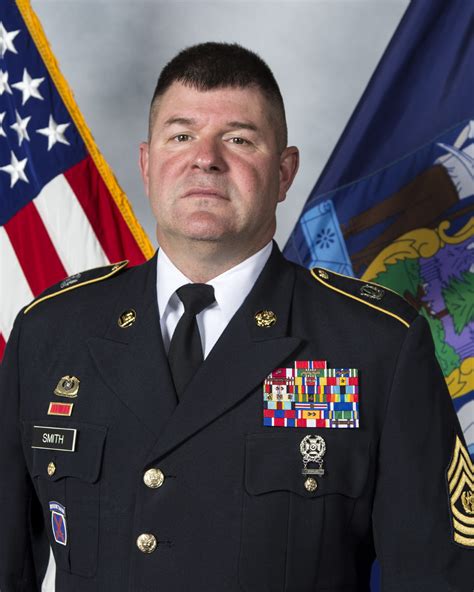 Command Sergeant Major Mark A Smith