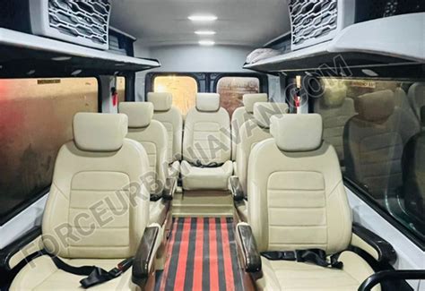 Force Urbania Luxury Van Hire Delhi Force Urbania Van With Toilet