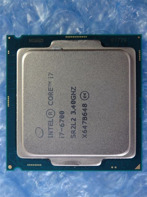 Yahooオークション Core I7 6700340ghzlga1151sr2l2中古動作品