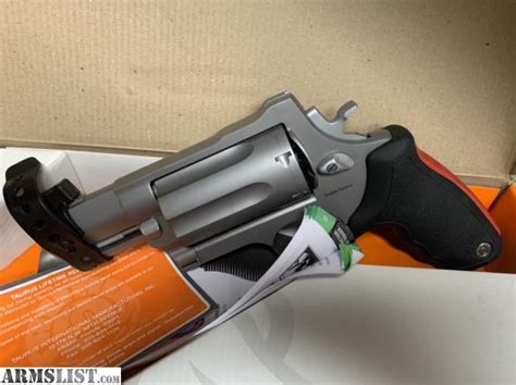 Armslist For Sale Taurus Raging Judge M513 454 Casull 45 Colt 410 Gauge Revolver W 3