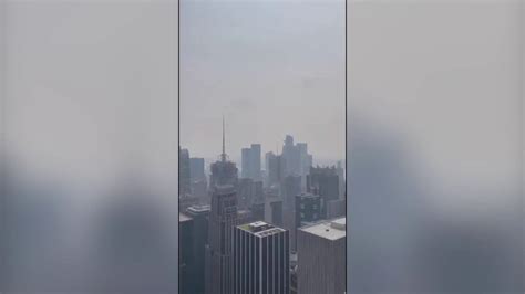 Canadian Wildfire Smoke Creates Hazy Sky Over Central Park Latest