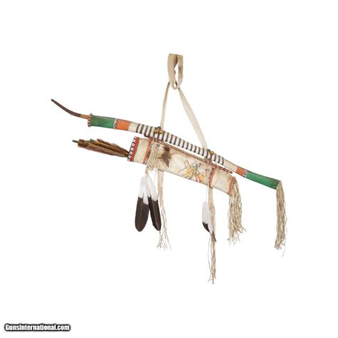 Sioux Pictorial Bow And Quiver Case