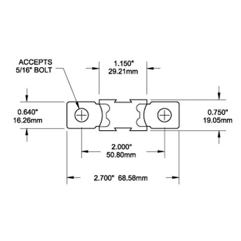 300 Amp MEGA/ AMG Fuse - New Wire Marine