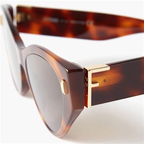 Fendis Brown Fendi First Sunglasses Shinmarket