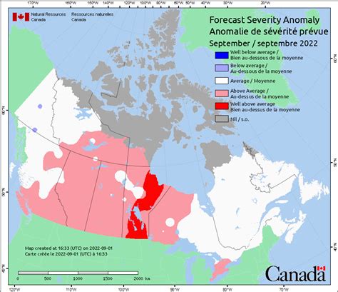 Canadian Wildland Fire Information System Monthly And Seasonal Forecasts