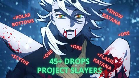 Boss Drops Project Slayers Youtube