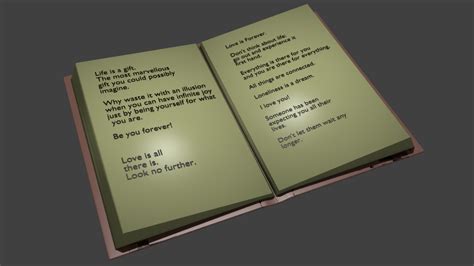 Book.blend : Blender 3D Models