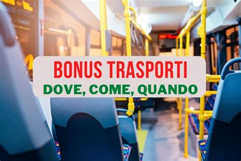 Bonus trasporti quante volte si può richiedere e il codice antifrode