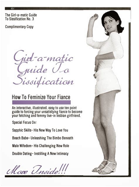 Female Led Society Feminzation Guide For Your Fiance