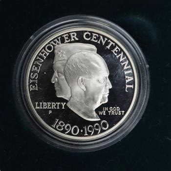 P Us Eisenhower Centennial Silver Proof Dollar Property Room