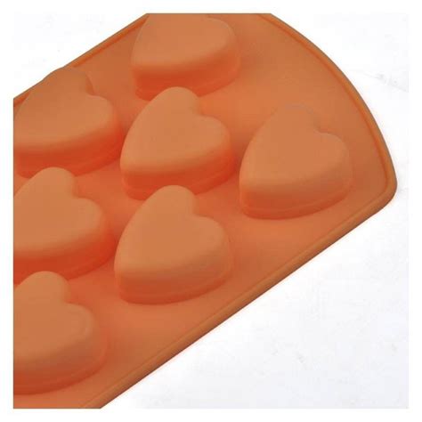 Heart Shape Silicone Cake Mold Silicone Ice Lattice Heart Shaped