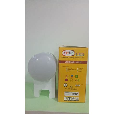 Energy Efficient Cool Daylight Sleek And Modern Round White Led Bulb