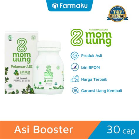 Mom Uung Asi Booster Botol 30 Capsule Farmaku