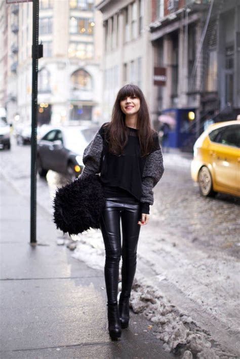 18 Stylish Ways To Wear Leather Pants This Fall