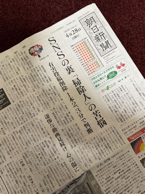 Snsの裏 「掃除人」の苦悩 渓流斎日乗