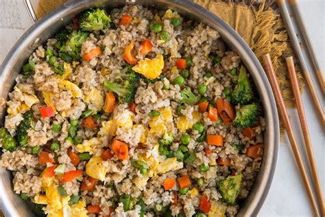 Vegetable Fried Brown Rice