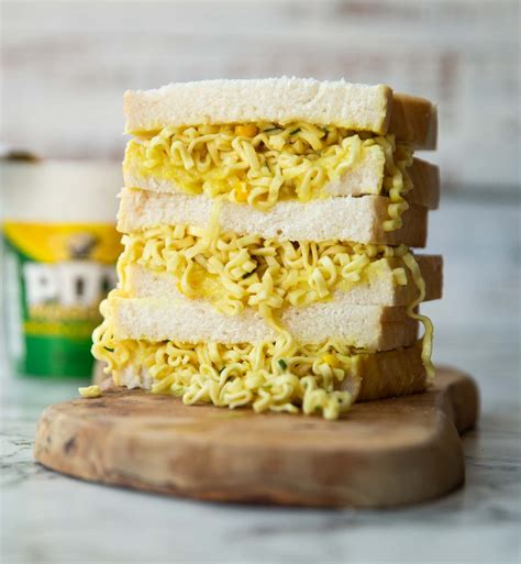 Pot Noodle Sandwich | Something About Sandwiches