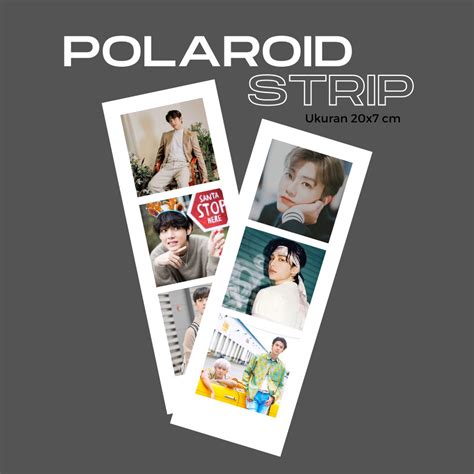 Jual Cetak Foto Polaroid Strip Custom Murah Shopee Indonesia