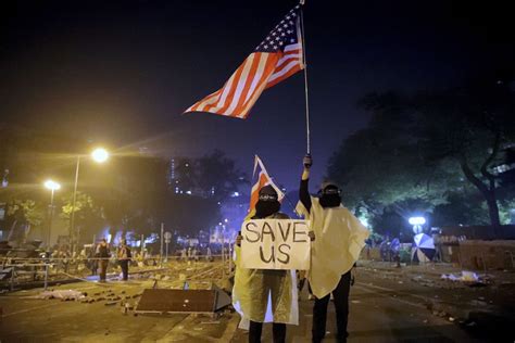 Photos Hong Kong Riot Police Lay Siege To University Occupied By