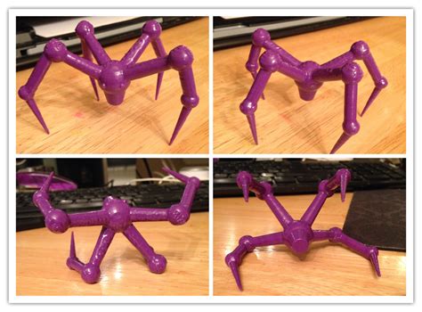 3D printed my spider! by Ukulelewolfeh on DeviantArt