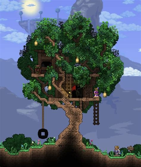 Terraria Builds Terrarium Base Terrarium Terraria House Design