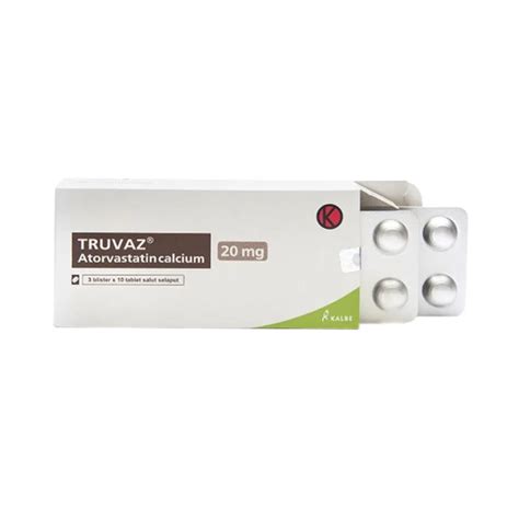 Truvaz 20 mg 3 Strip (10 Tablet/Strip) - Obat Rutin - Kegunaan, Efek ...