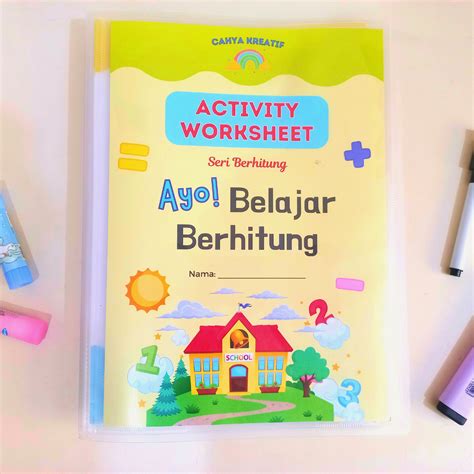 Promo Activity Worksheet Seri Berhitung Buku Belajar Berhitung