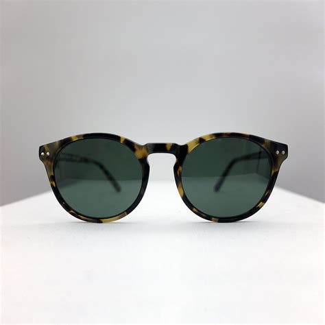 Tortoiseshell Sunglasses Green Urbane Muse Chris Smith®