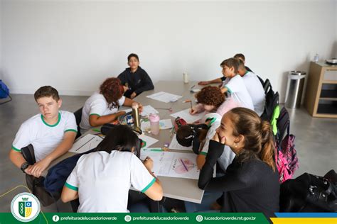 Estudantes Do Programa Cooperativas Escolares De Lucas Do Rio Verde