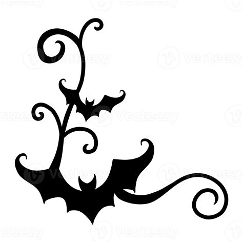 Halloween Bat Border 19661990 Png