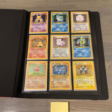 Base Set Master Set Vintage Pokemon Cards Auction