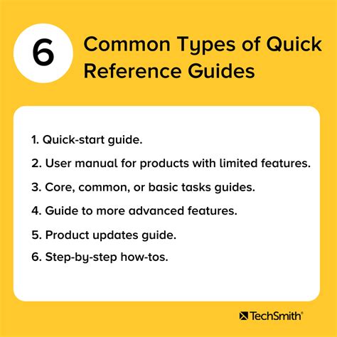 How To Make A Great Quick Reference Guide User Reference Guides In Pdf