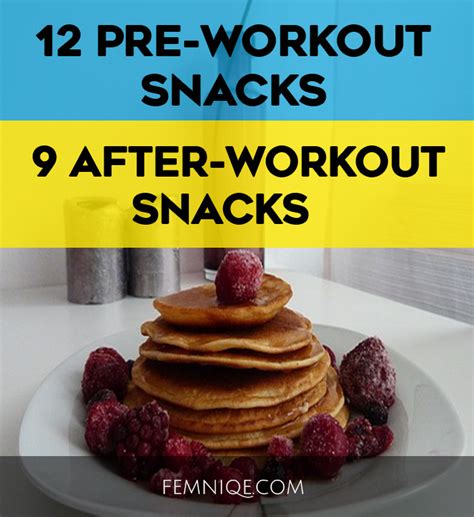 Here is What to Eat Before and After a Workout - Femniqe