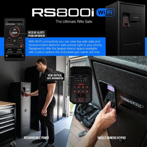 Vaultek Rs800i Plus Biometric Gun Safe — Safe Vault Pros
