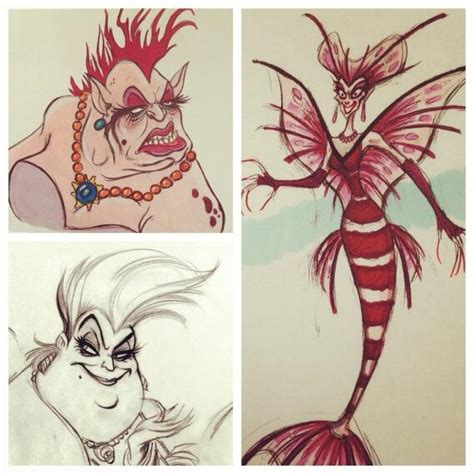 The Little Mermaid Concept Art Ursula