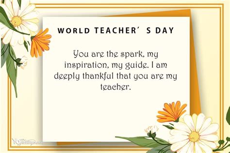 Free Teacher S Day Greeting Cards Maker Online