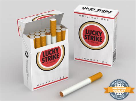 lucky strike cigarette pack ds